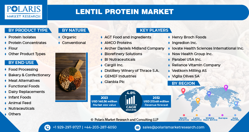Lentil Protein Market Size